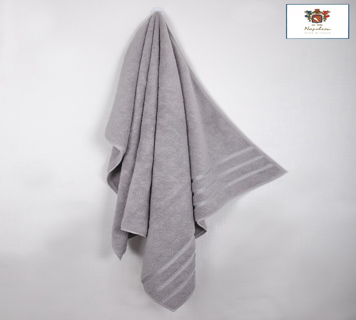 Napoleon Bath Towel - White