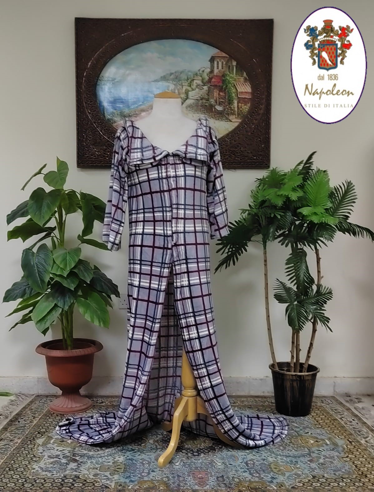 Napoleon Snuggie Gown (Blanket) Irish Flannel